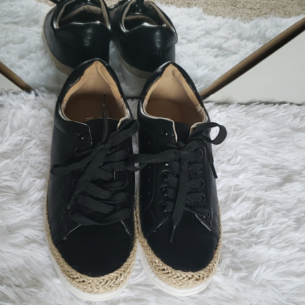 New Without Tags Black Sneakers